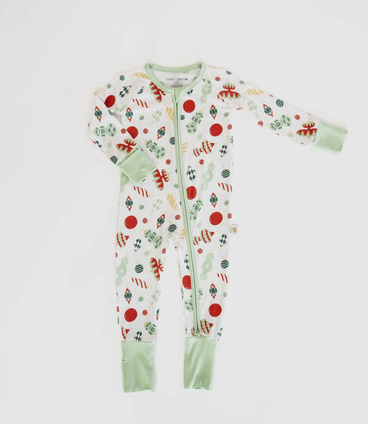 Christmas Baubles Zip Jam