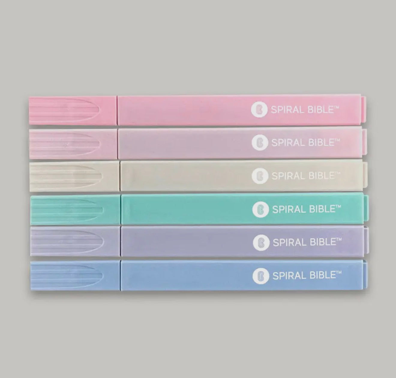 Pastel Highlighter Set |Spiral Bible