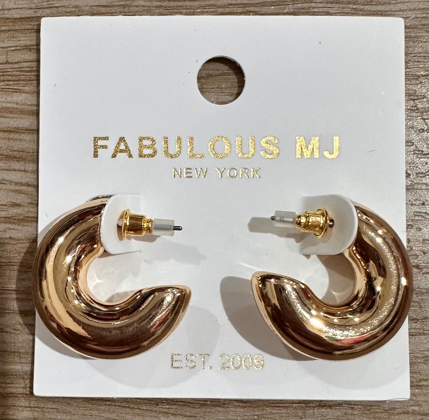 Small Chunky Hoops