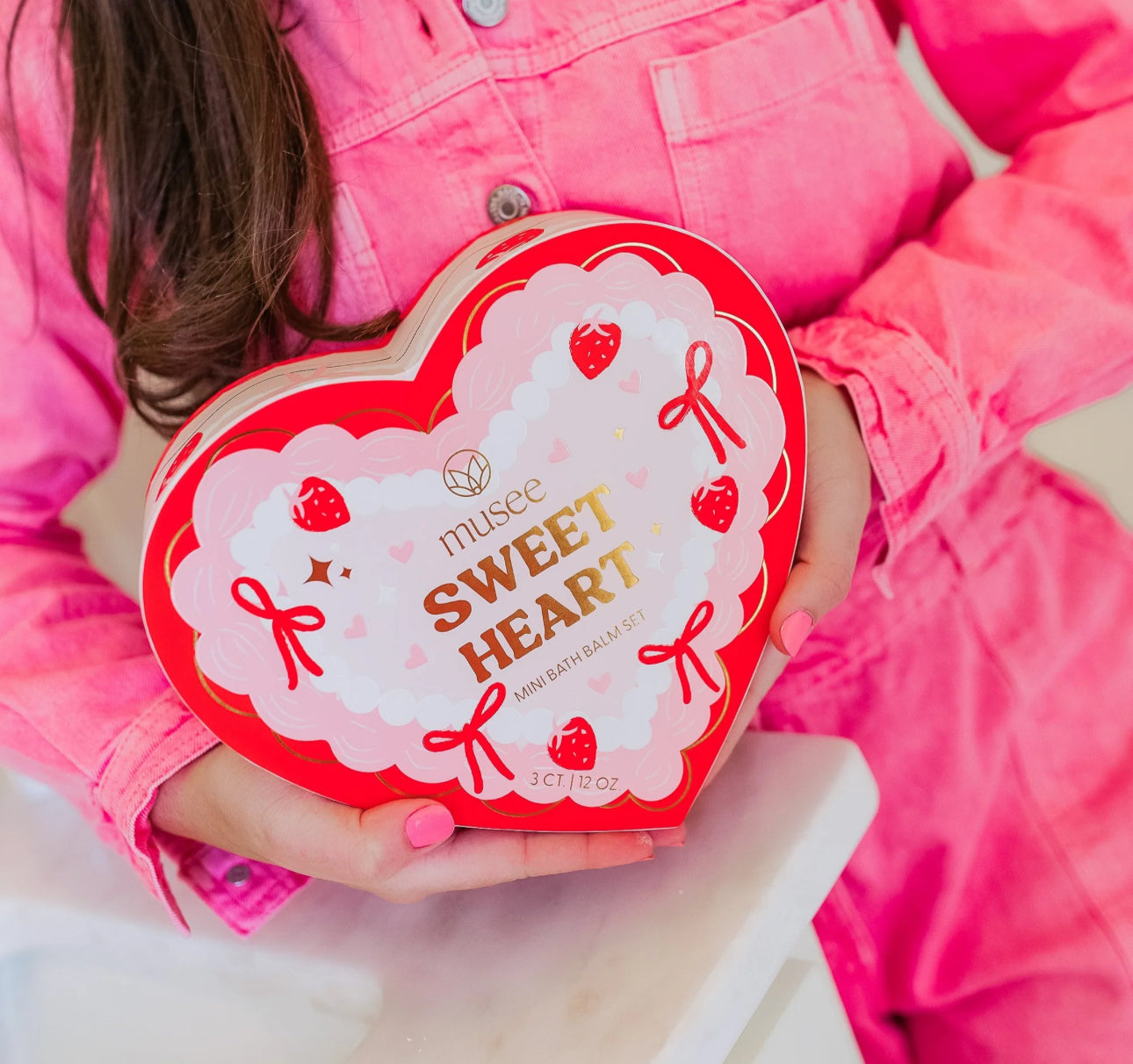 Sweet Heart Three Bath Balm Set Musee