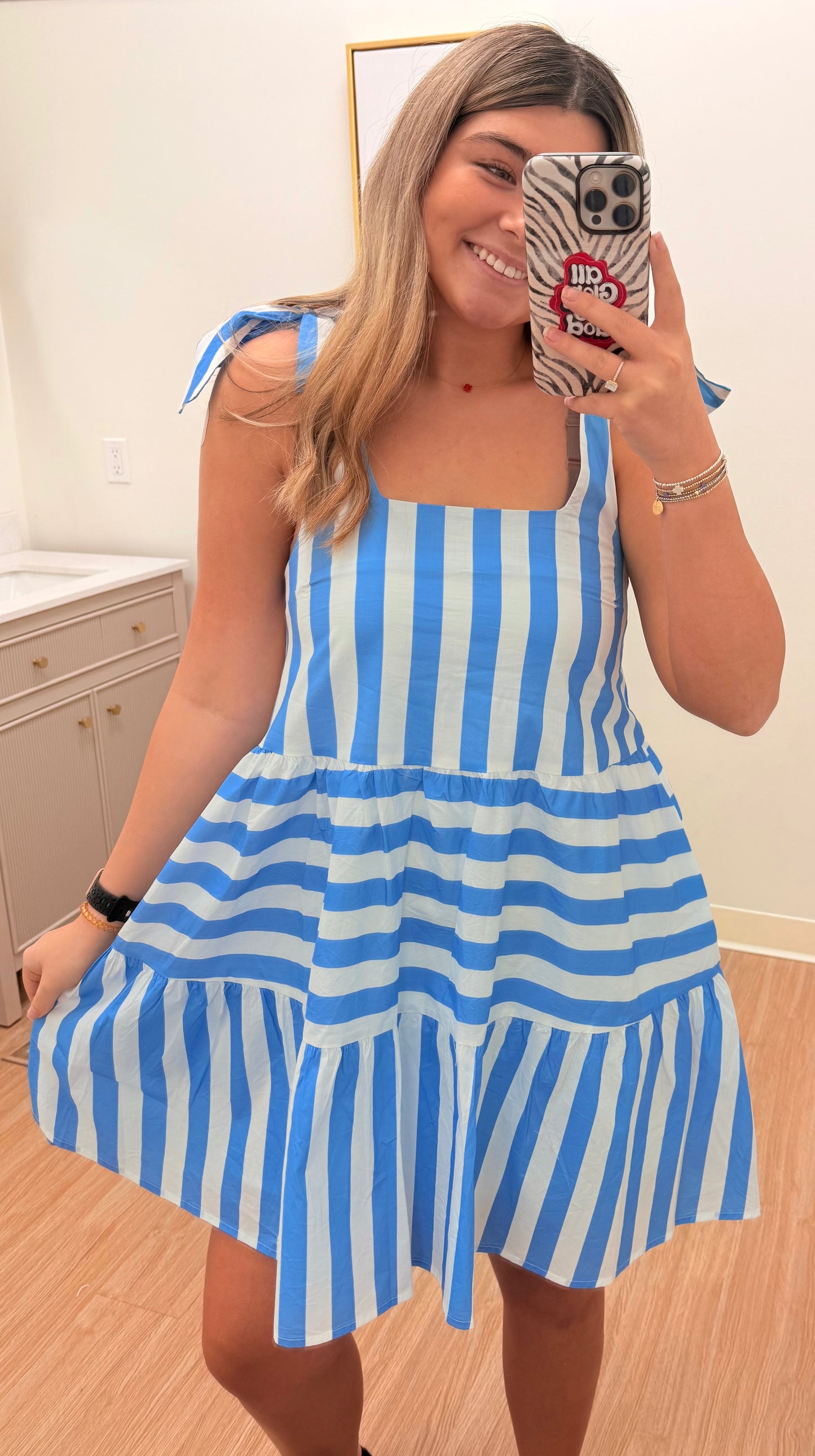 Bubble Blue Dress