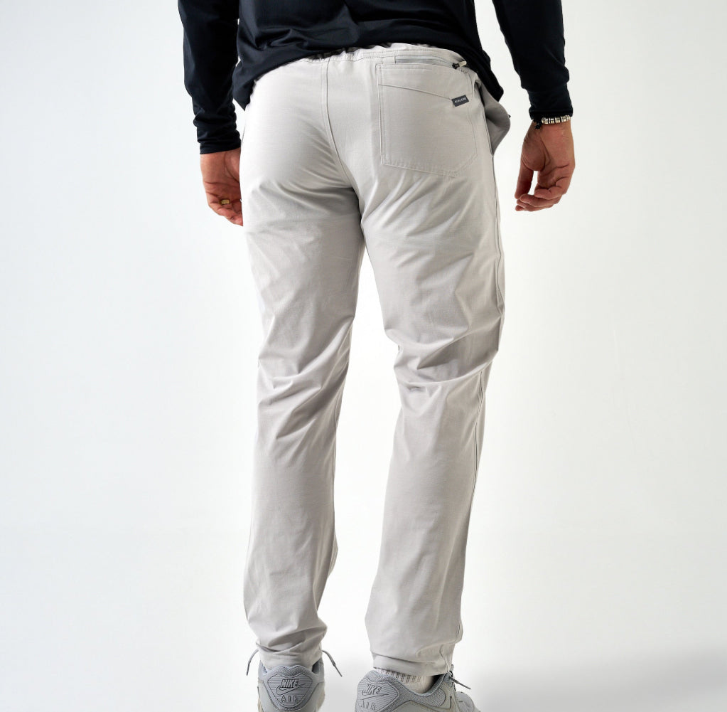 Stone Gray Performance Pants Burlebo