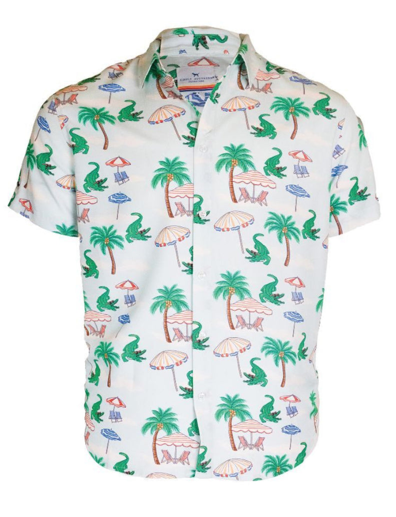 Gator Button Down Shirt Simply Southern