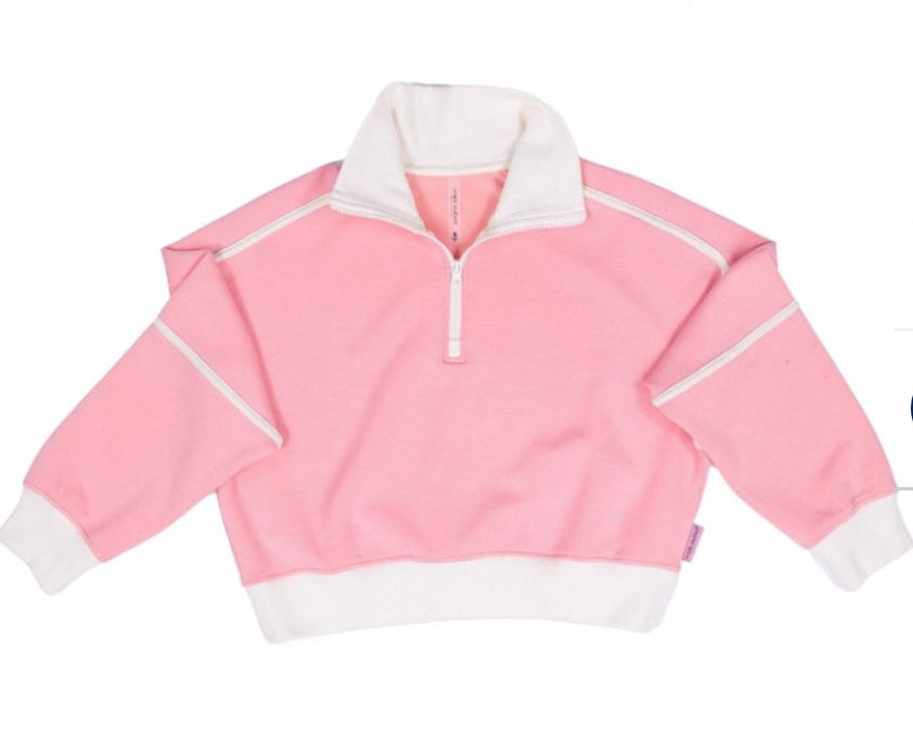 Petal Contrast Pullover Simply Southern