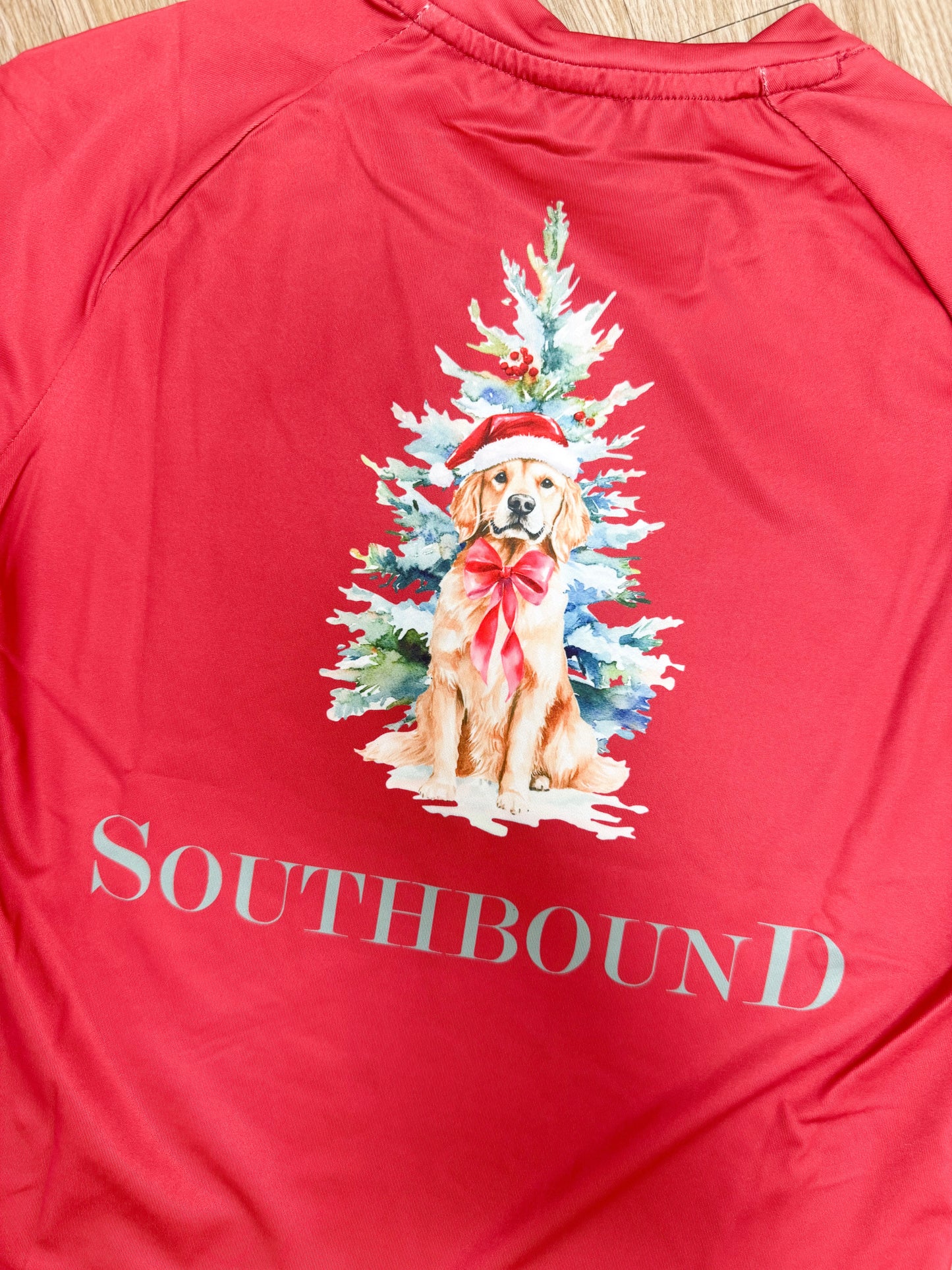 Christmas Pup Performance Tee
