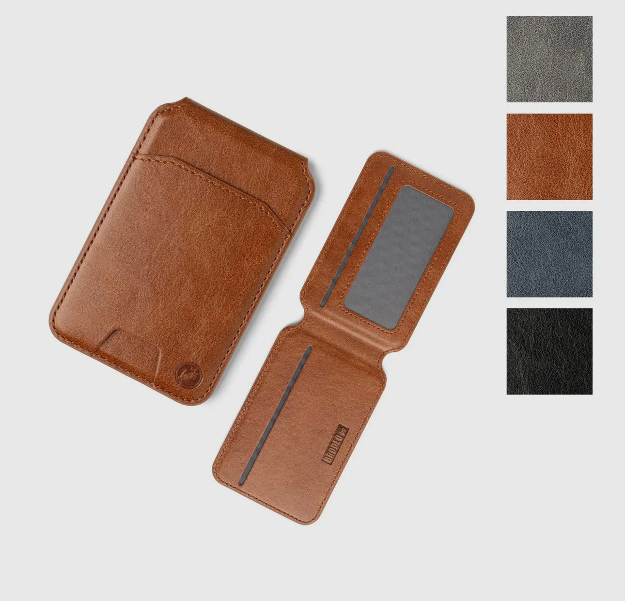 Magnetic phone wallet