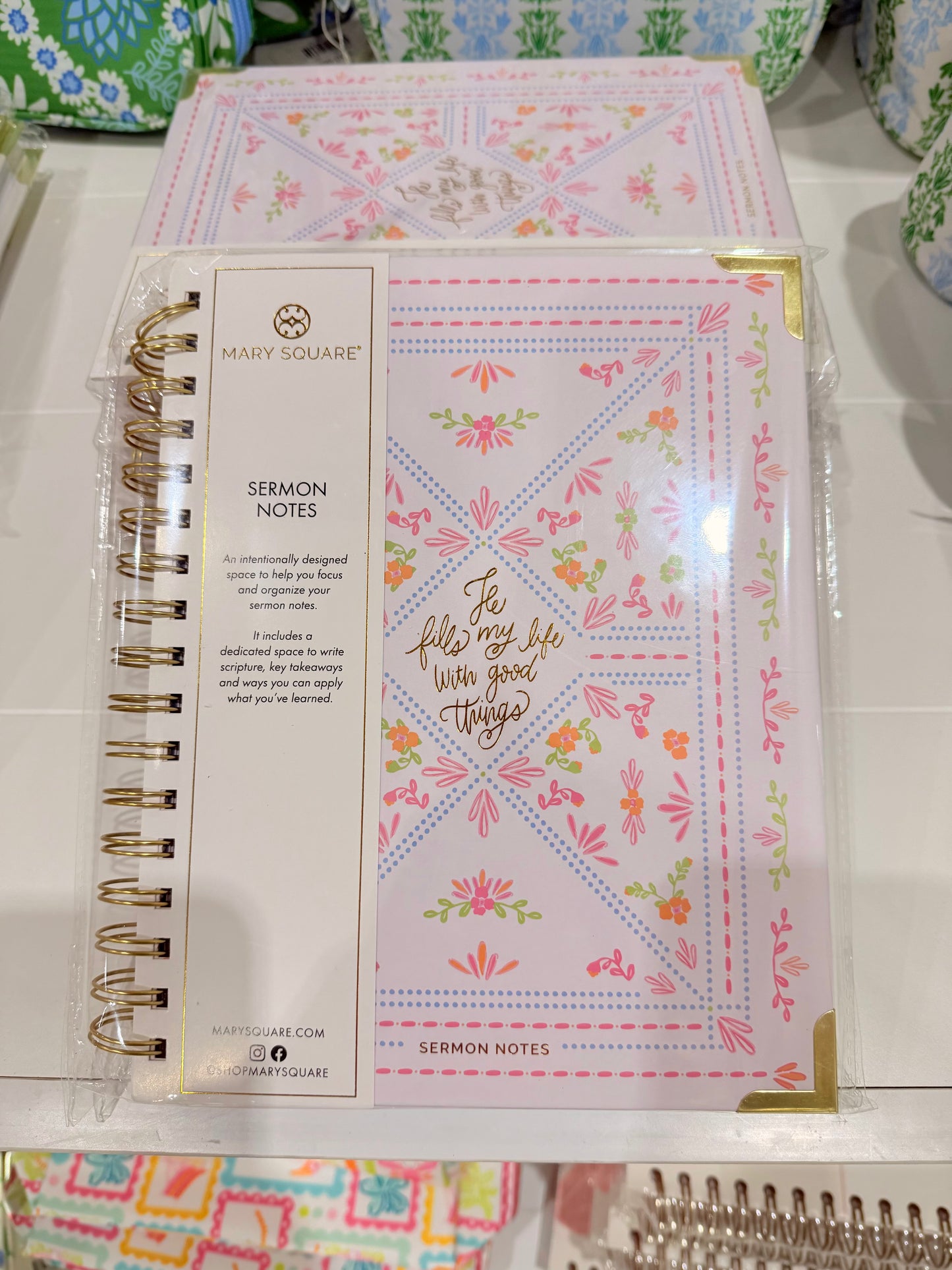 He Fills My Life Sermon Notes |Mary Square