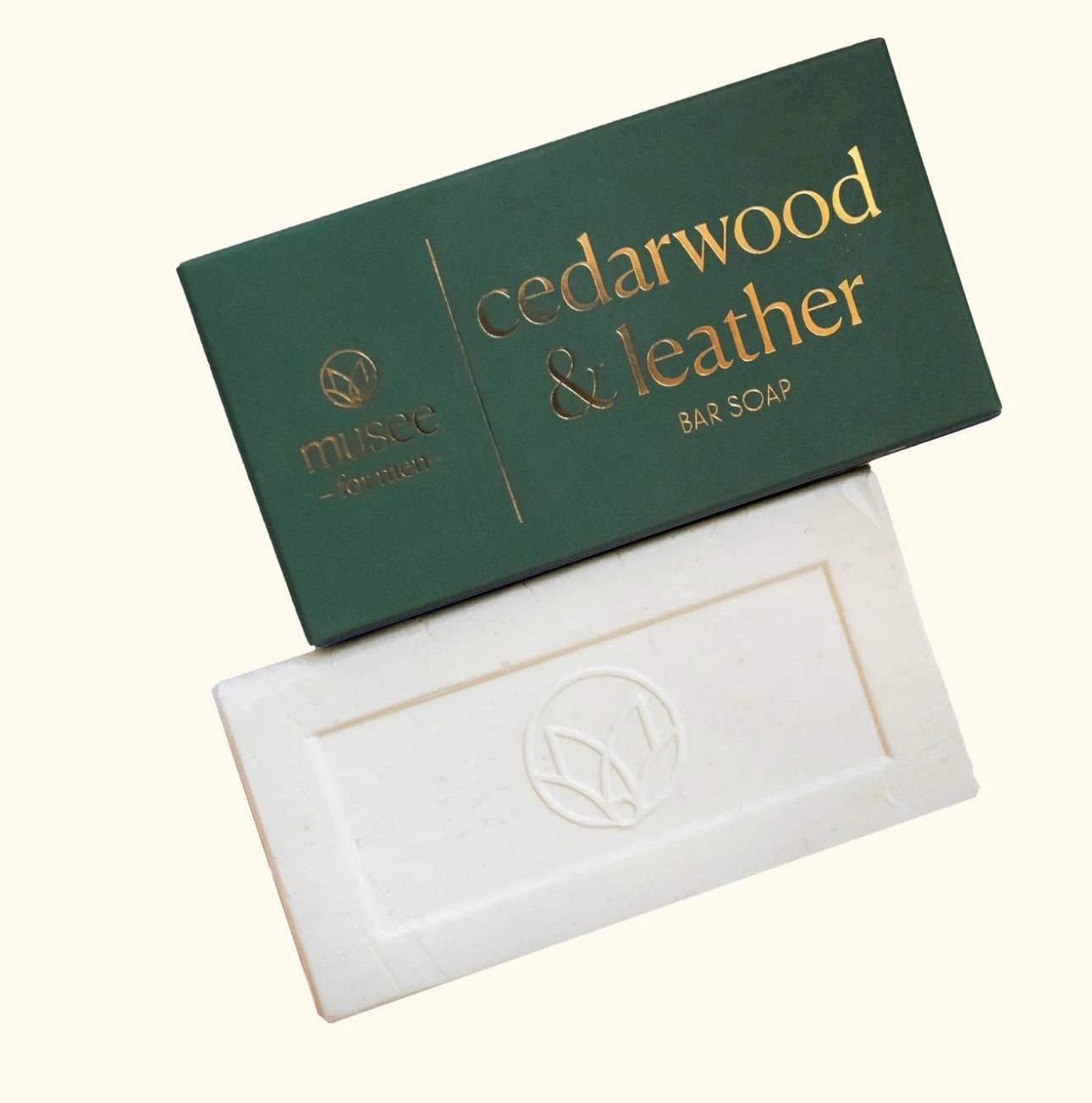 Cedarwood and Leather Bar Soap Musee