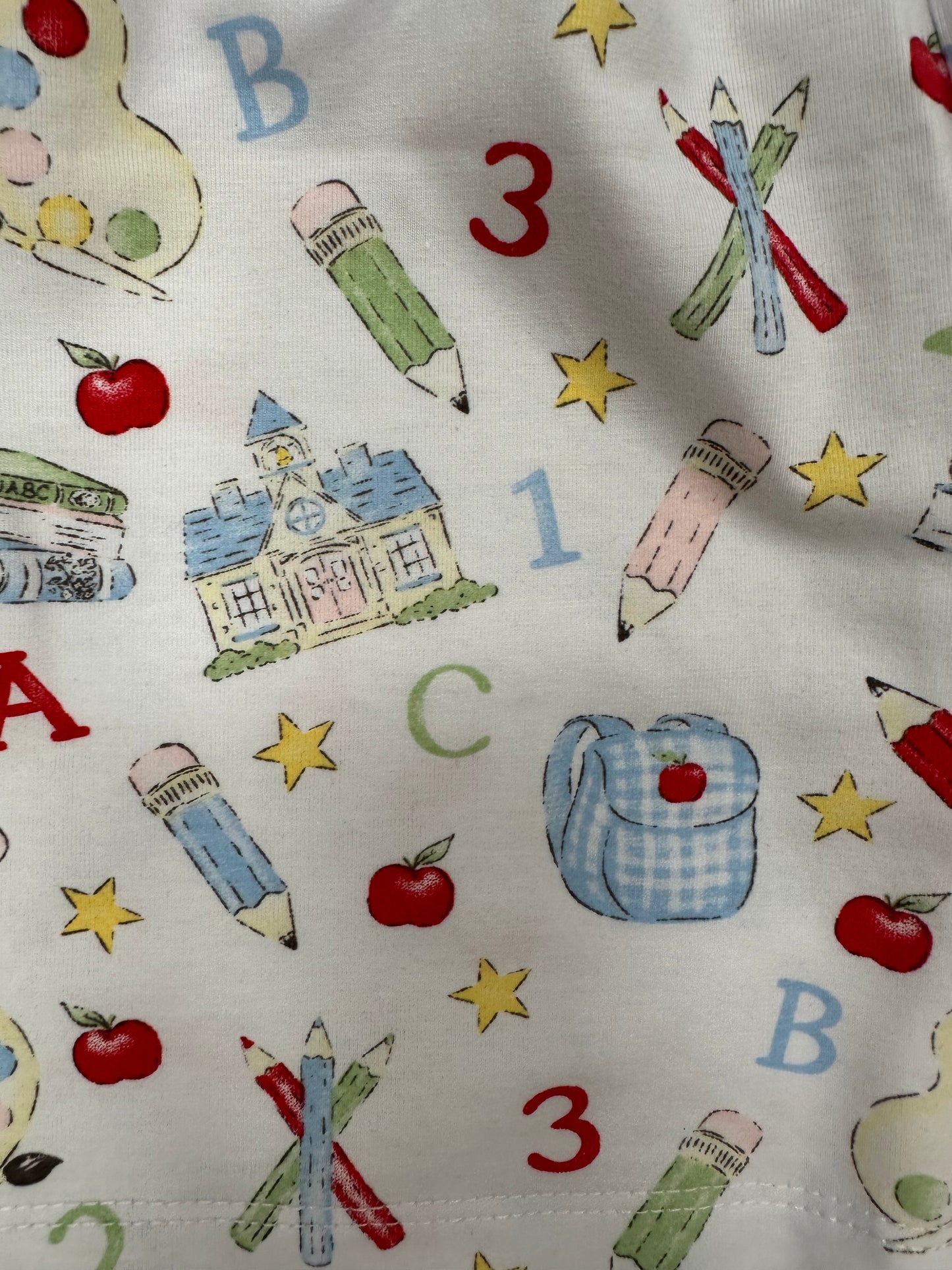 Apple A Day Ruffle Pant Set Banana Split