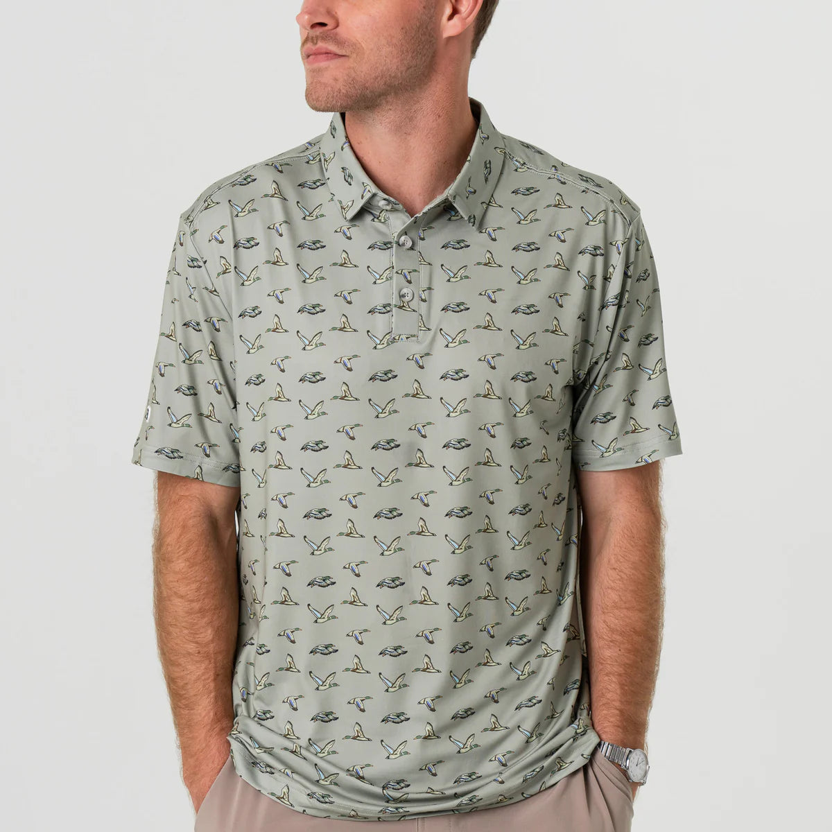 Flying ducks performance shirt