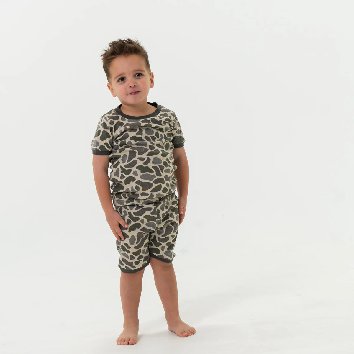 Classic camo pj set burlebo