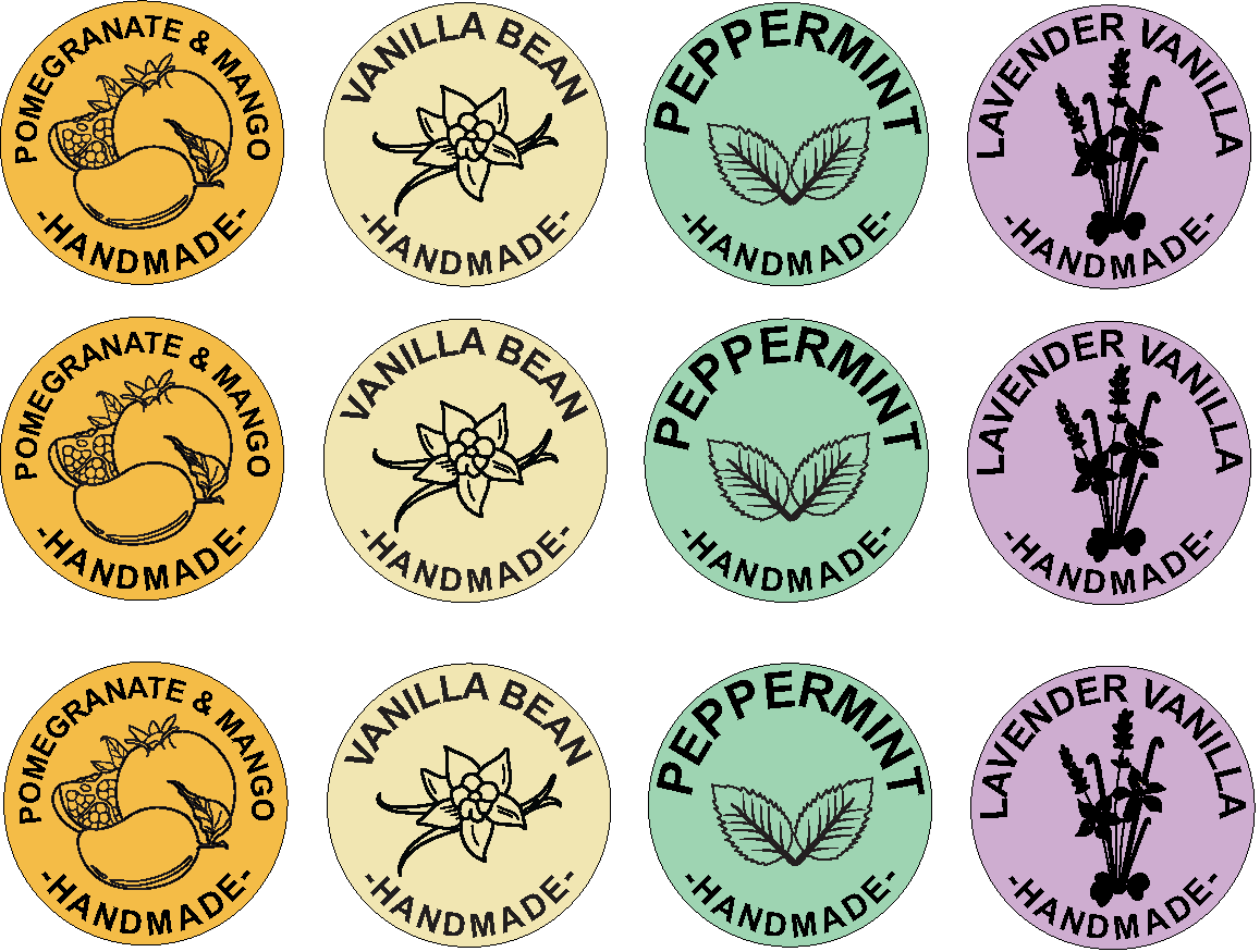 Peppermint Handmade Lip Balm Bee Bella