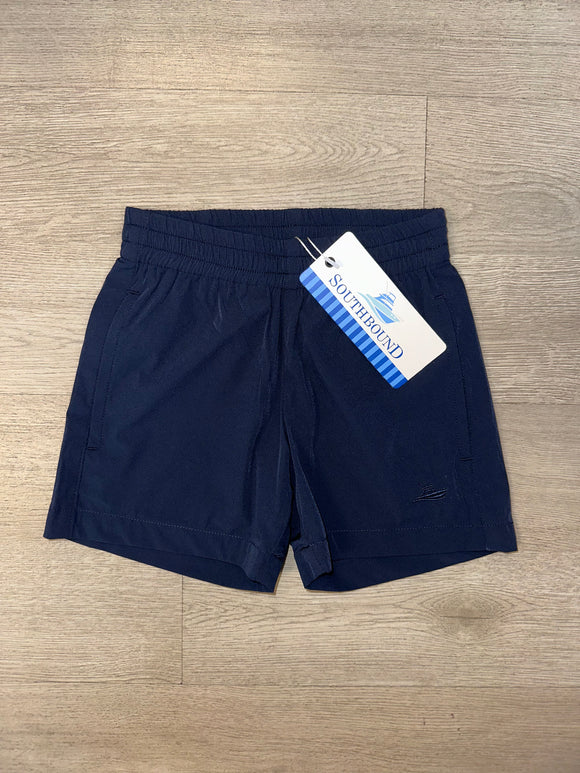 Navy perfect play southbound shorts