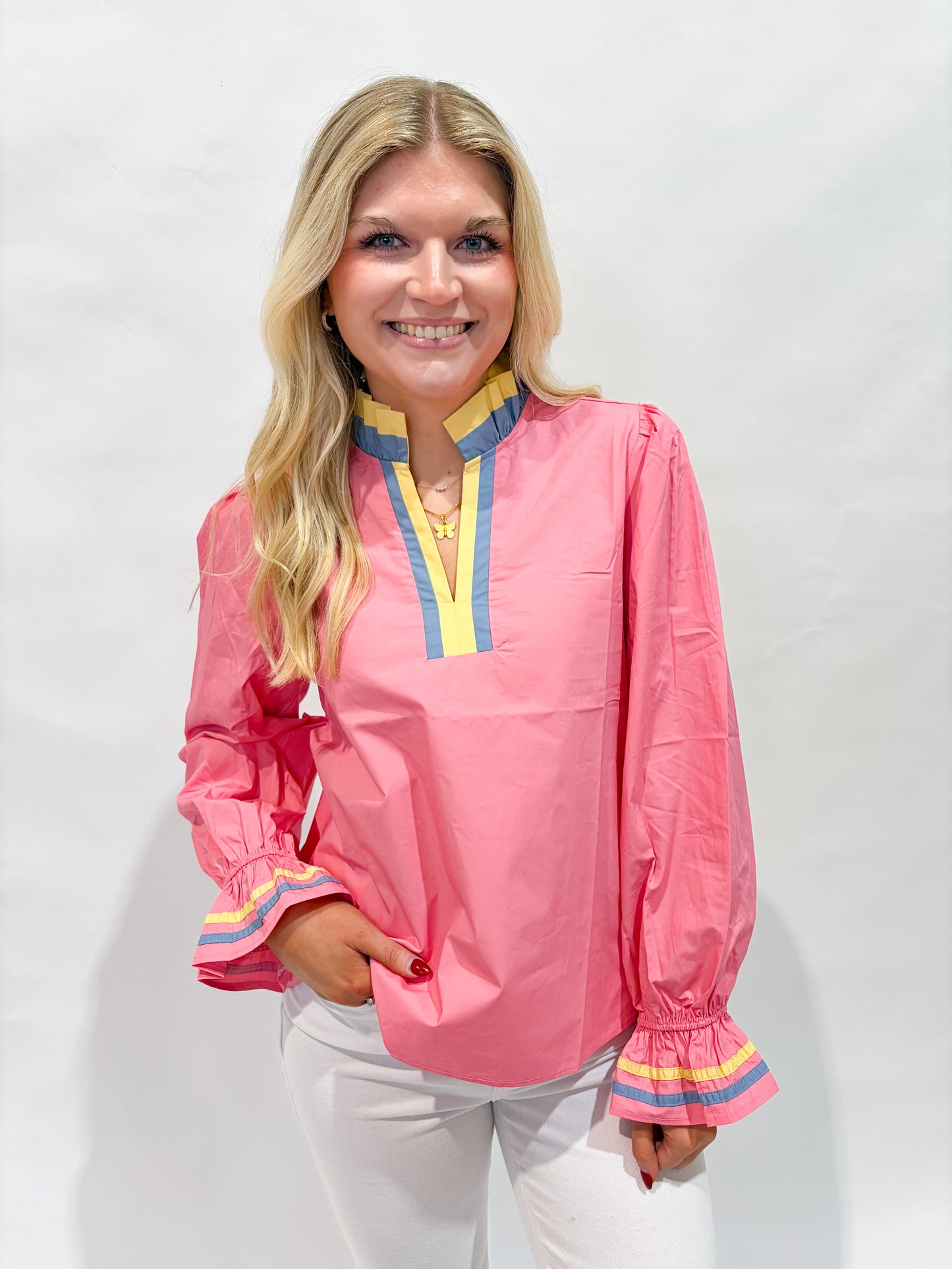 Poppy Pastel Blouse
