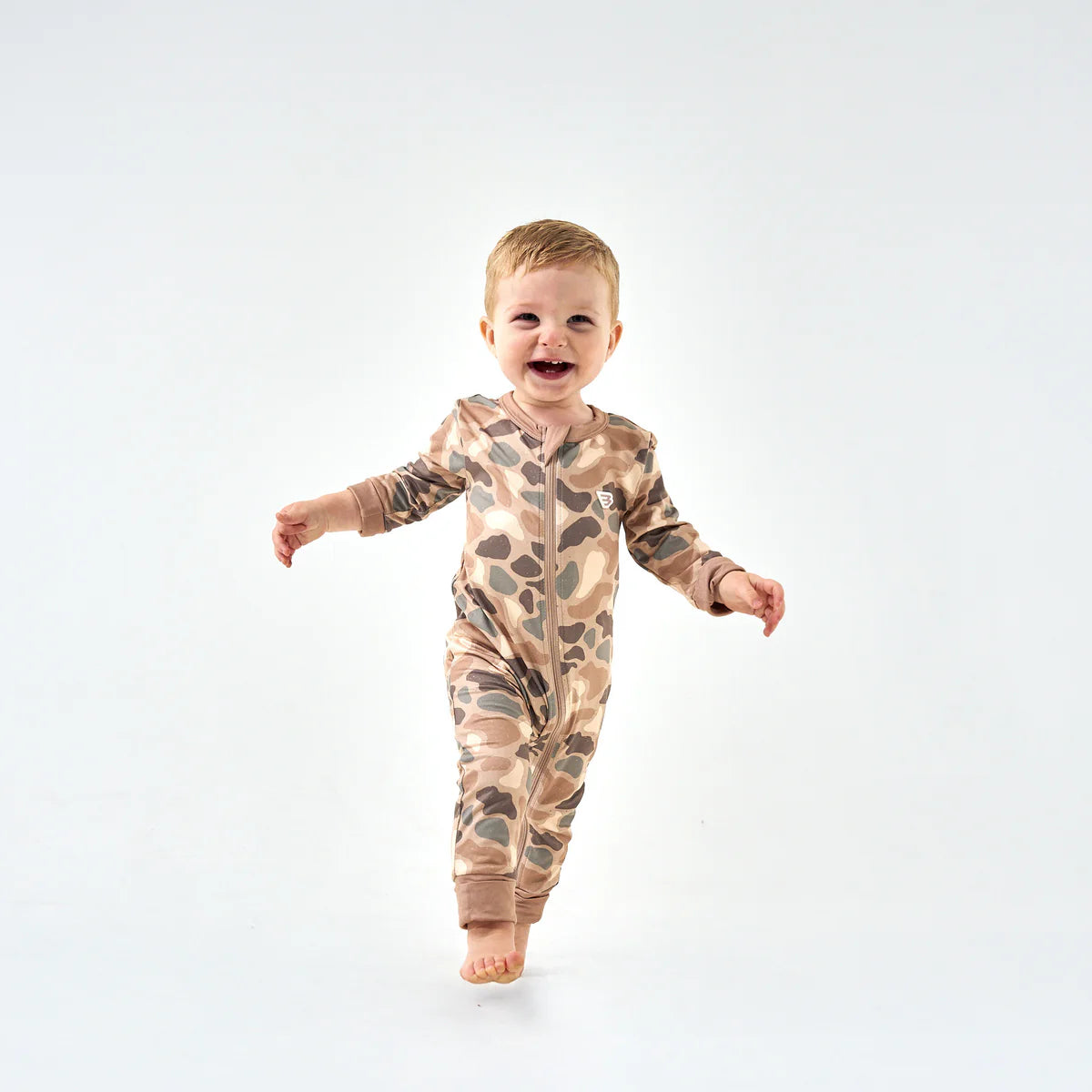 Pintail Camo Baby Zip Up Burlebo