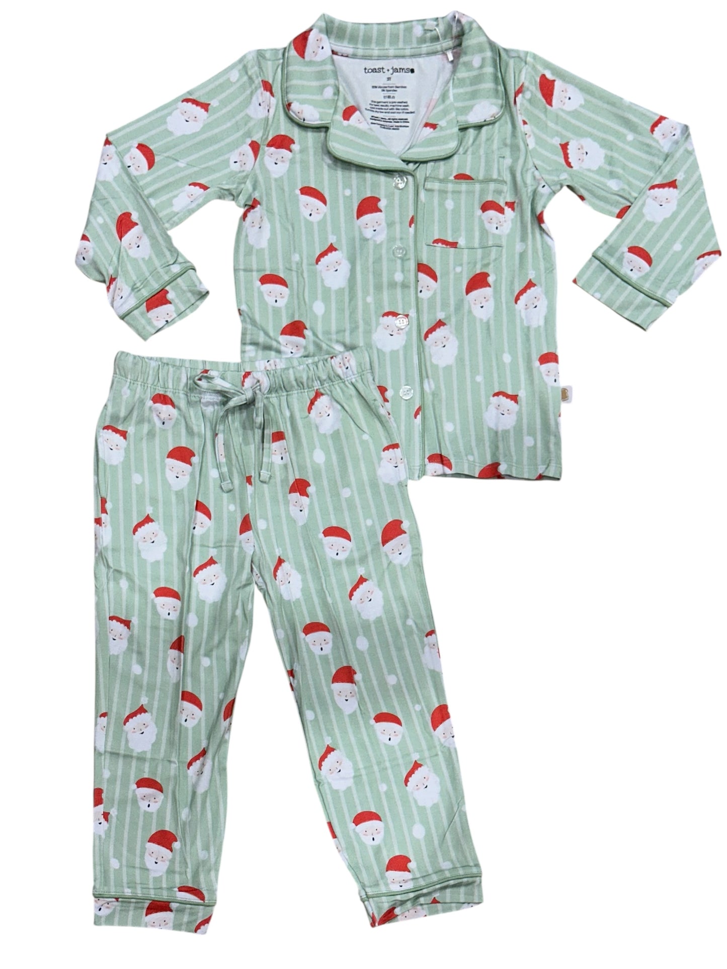 Christmas Cheer Button Down Jam Set