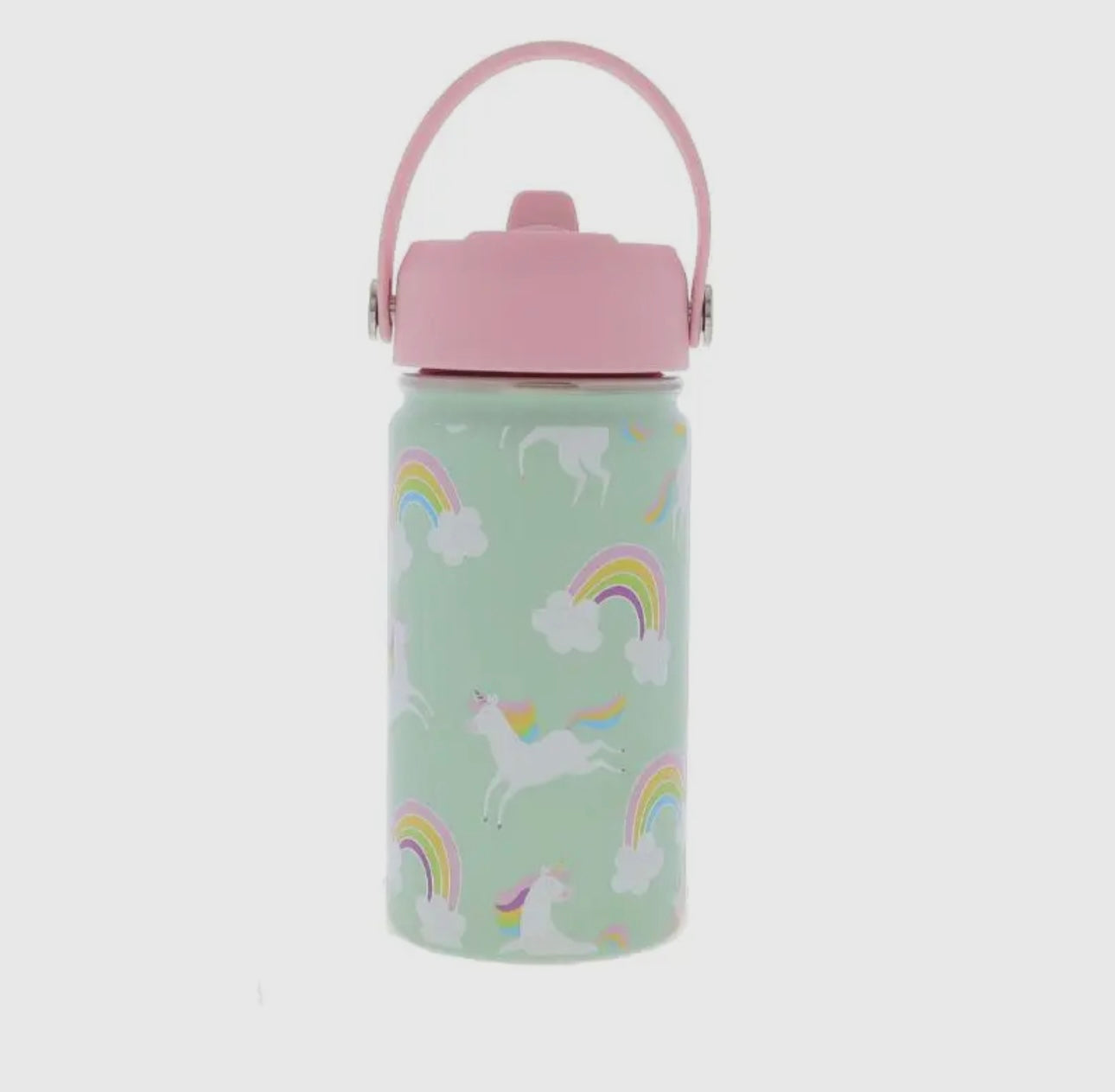 Kids unicorn insulated water bottle