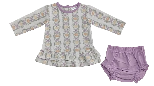 Fancy Fall Bloomer Set- Jumping Jolly