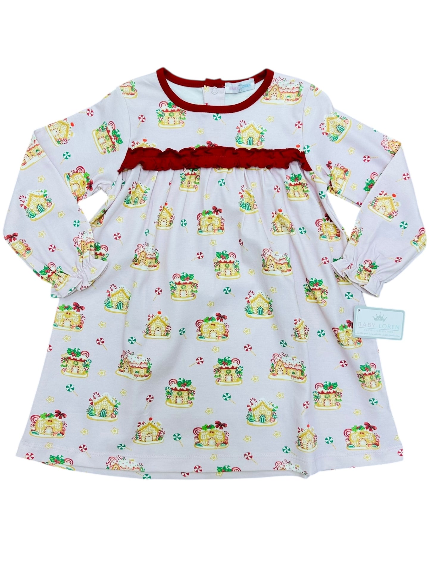 Gingerbread House Pima Morning Gown
