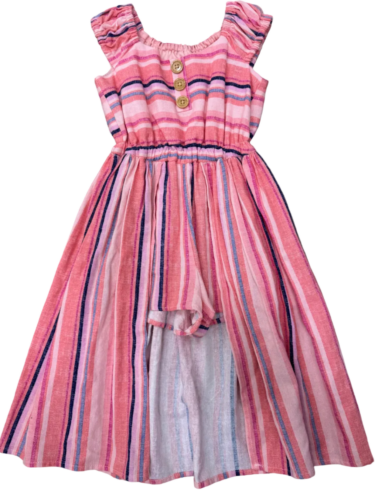 Striped Romper Dress | Bonnie Jean