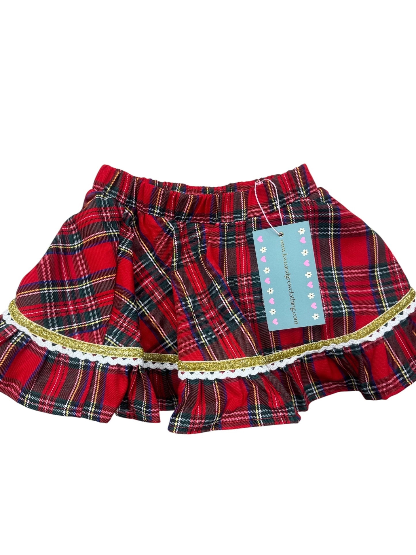 Plaid Skort | Love & Grow