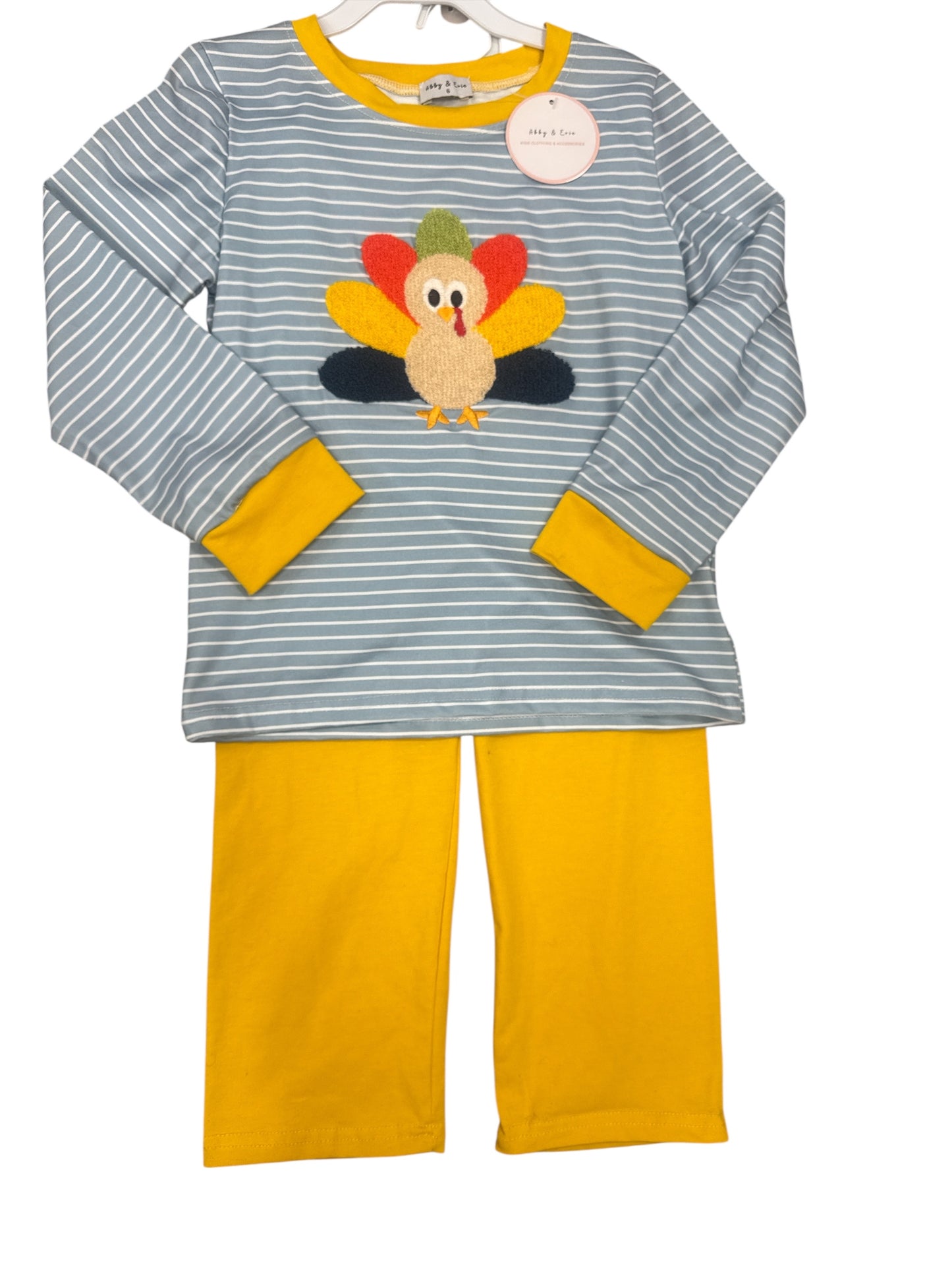 Turkey Boy Set | Abby & Evie NWT