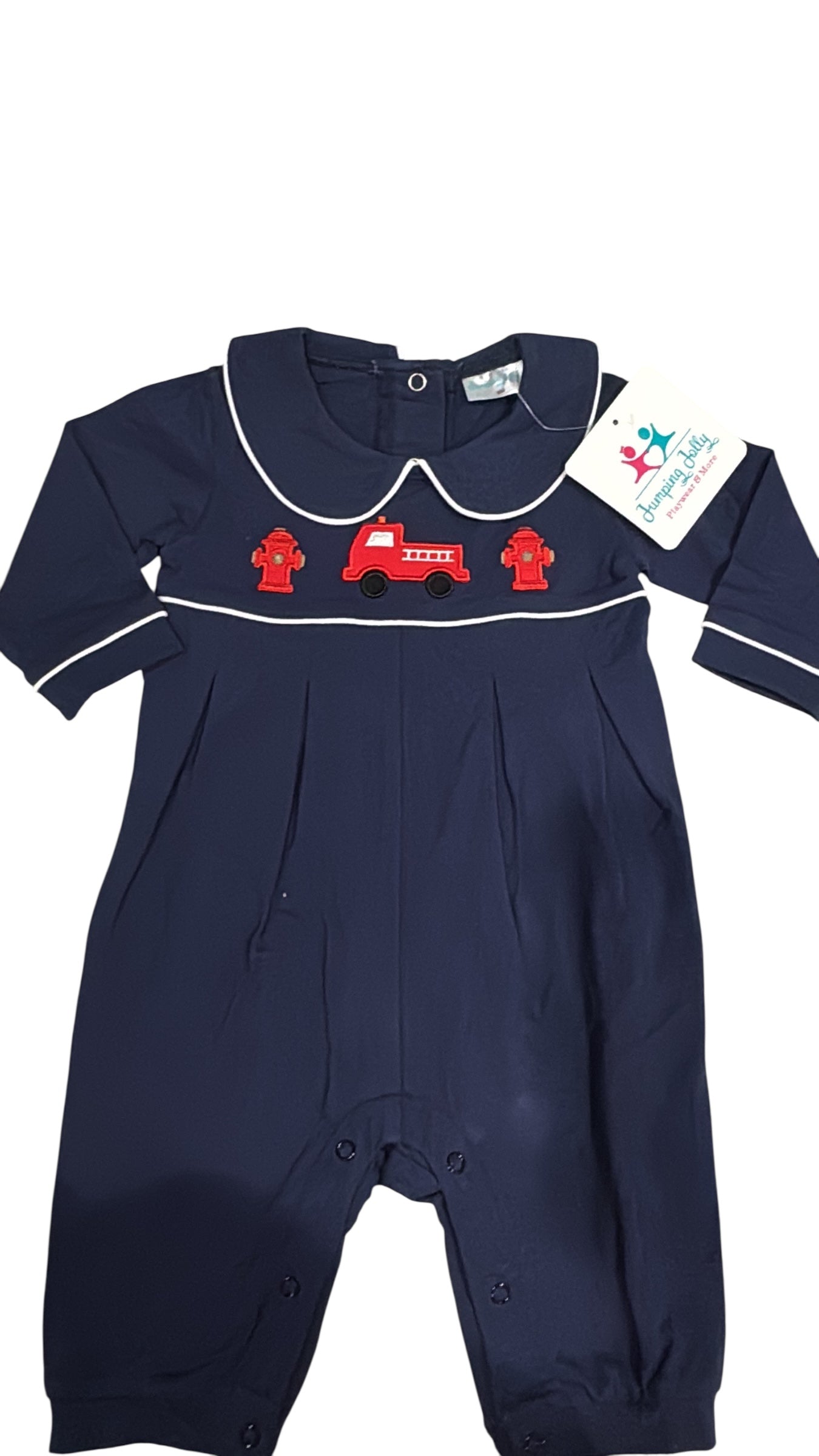 Fire Truck Romper | Jumping Jolly NWT