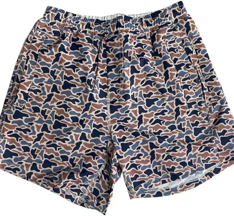River Camo Performance Shorts