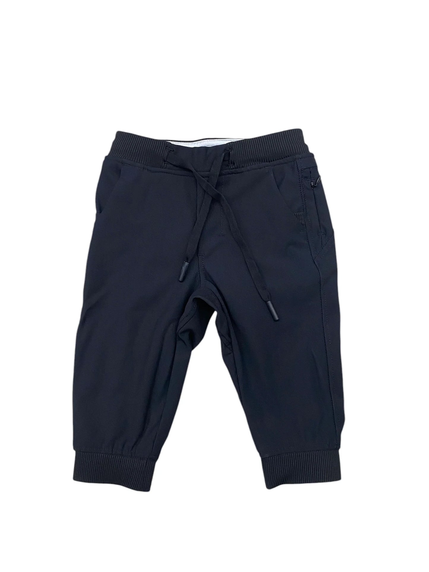 Boys Black Joggers