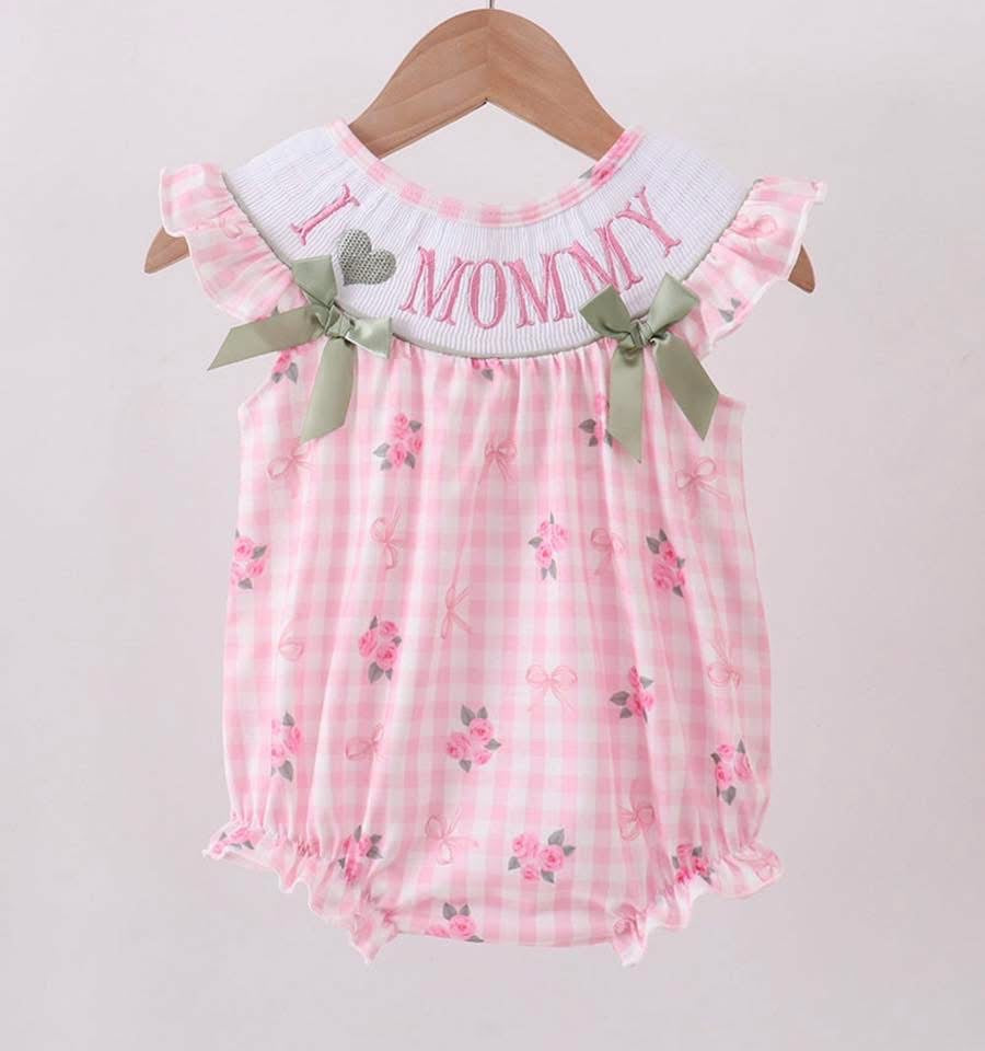 I Love Mommy Girl Bubble