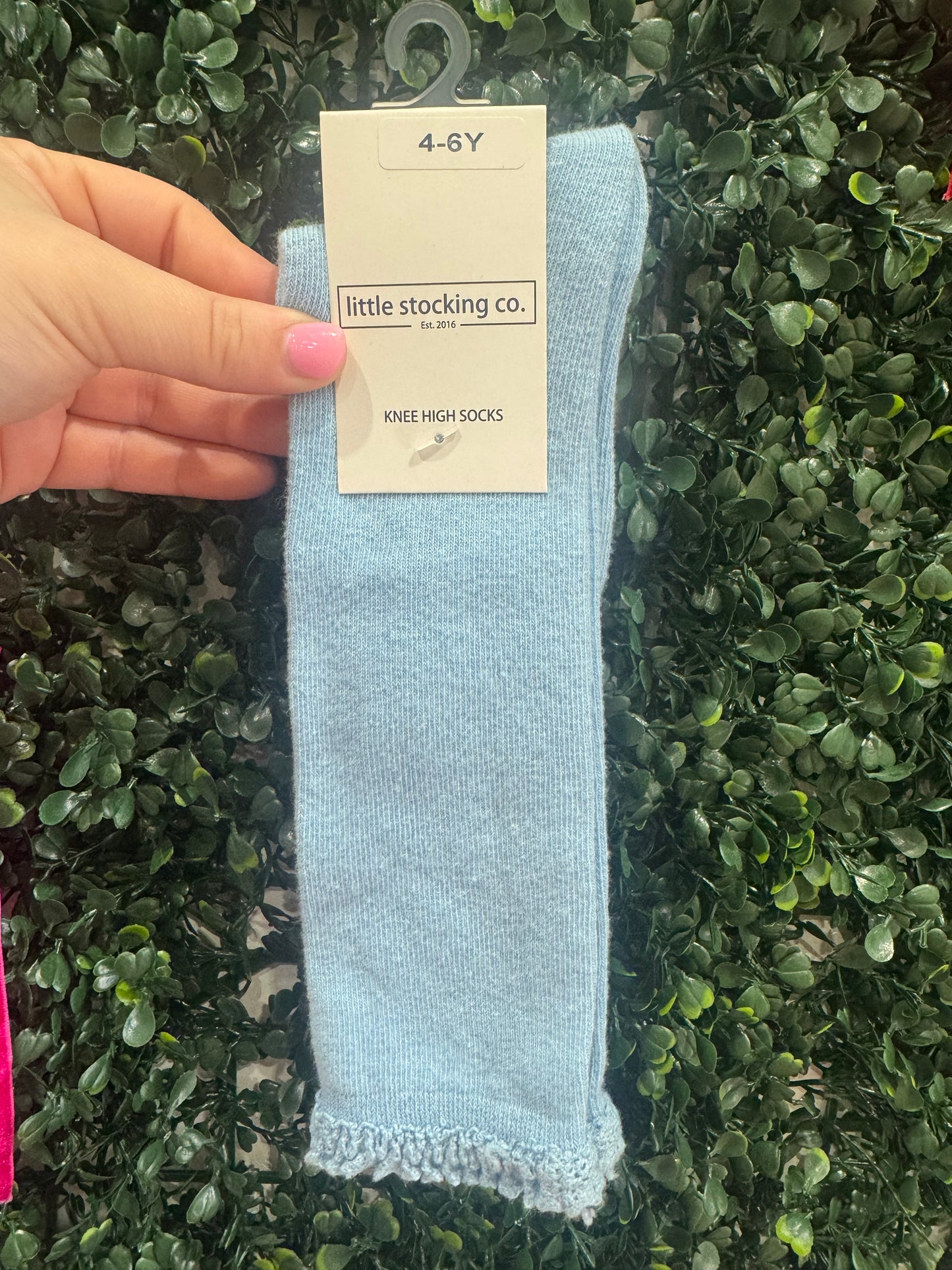 Sky Blue Knee High Socks | LSC