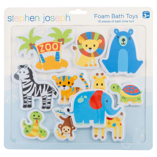 Foam Bath Toys Zoo
