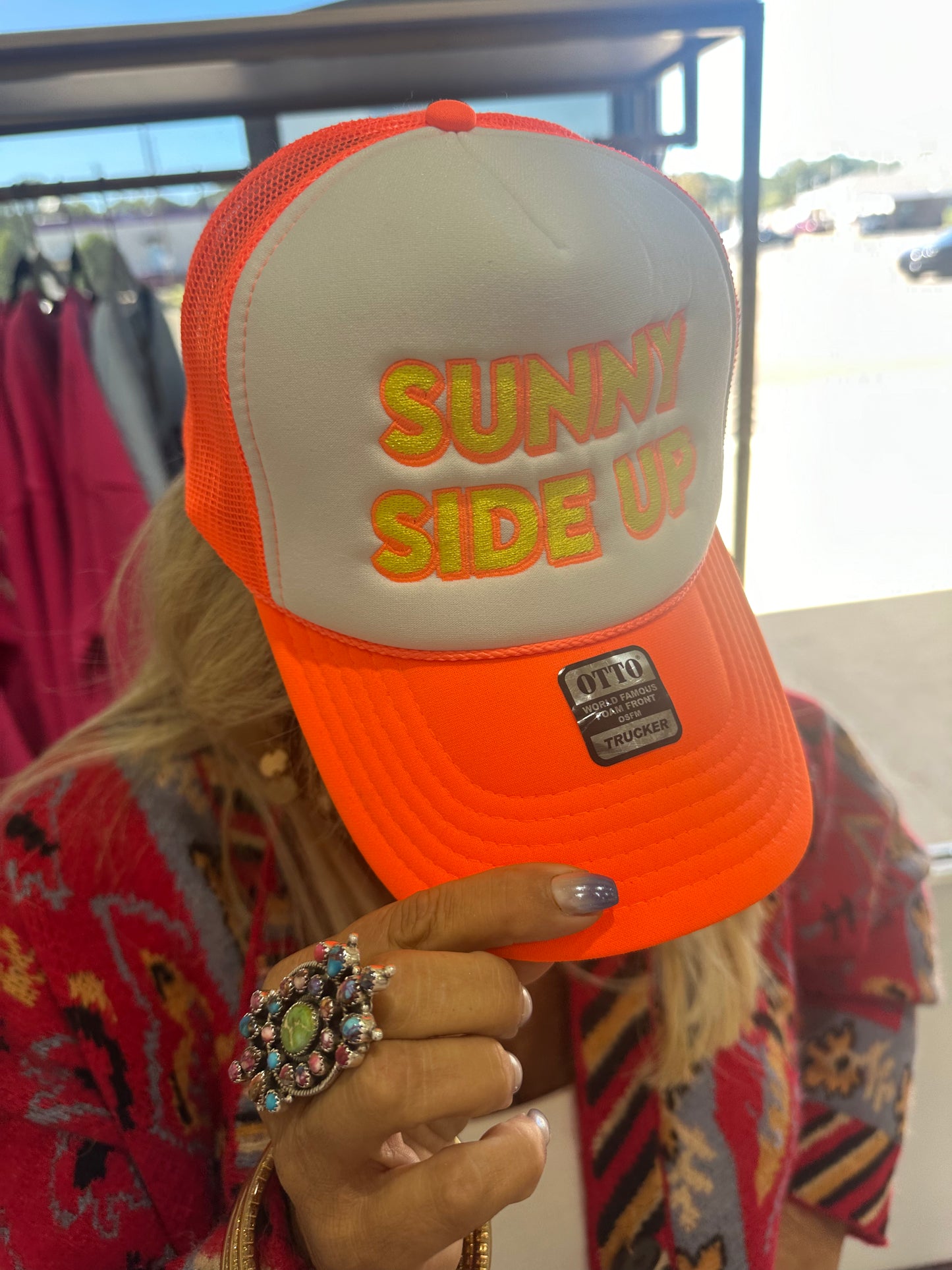 Sunny side up hat