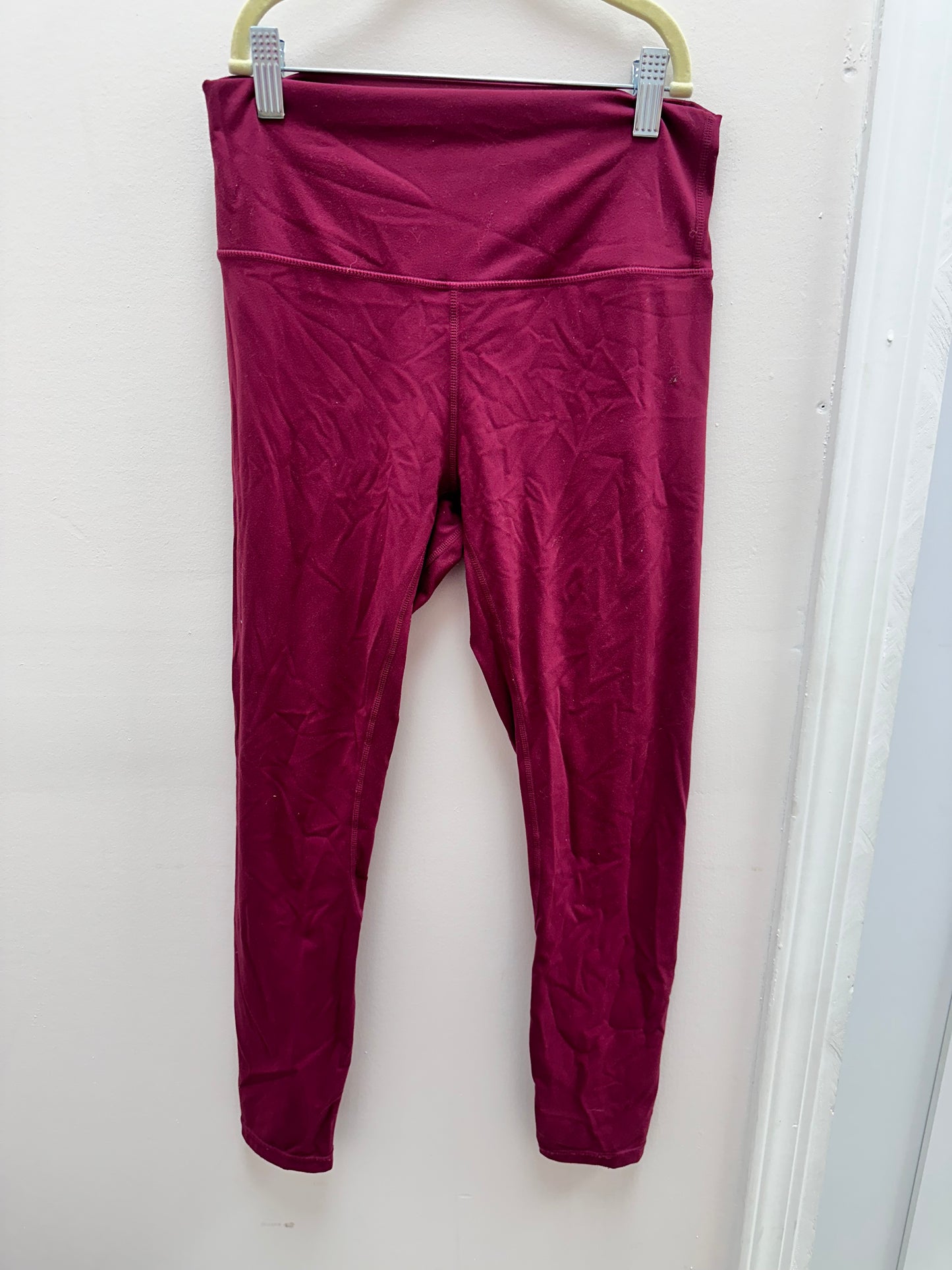 Inspired Lulu Maroon Leggings