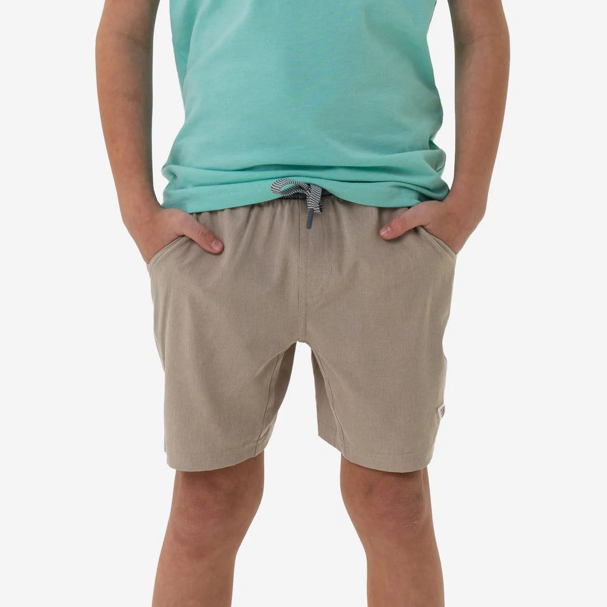 Youth Athletic Short - Heather Khaki - Venado Camo Liner |Burlebo