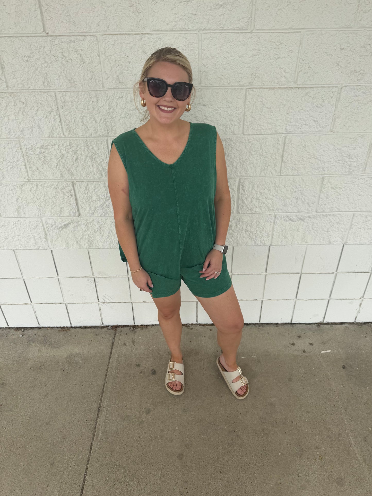 On the go kelly green mineral wash set
