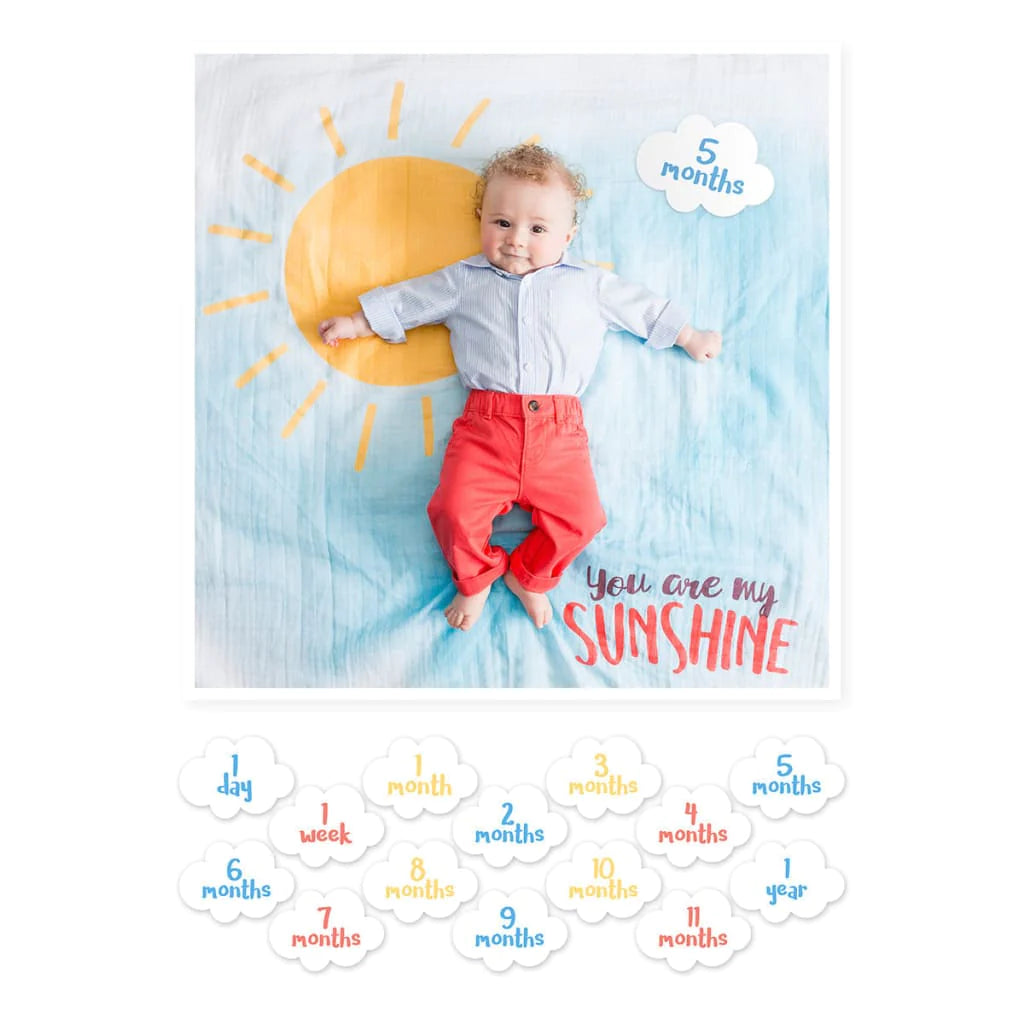 You Are My Sunshine - Milestone Blanket