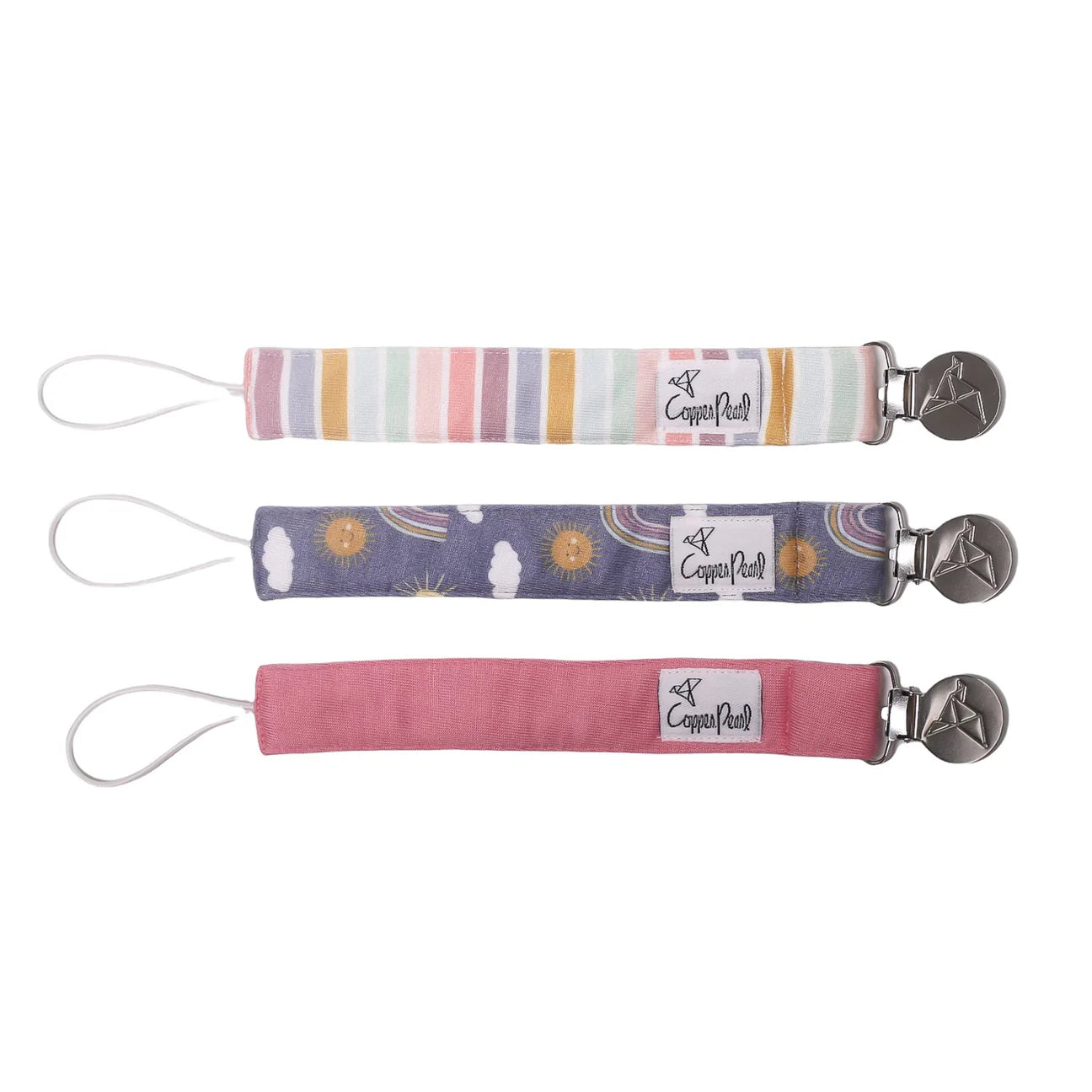 Hope Binky Clips Copper Pearl
