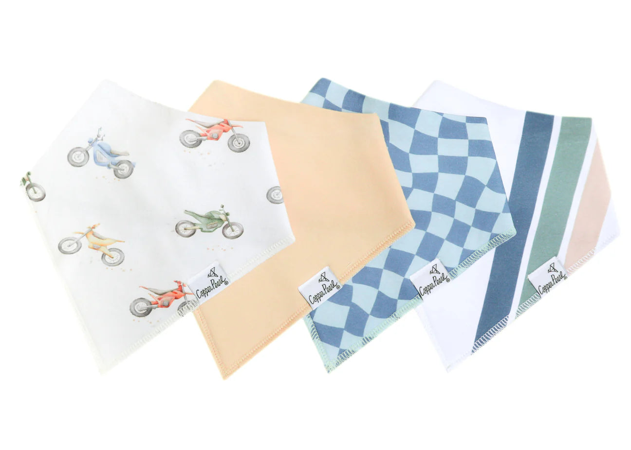 Ryder Baby Bandana Bibs Copper Pearl