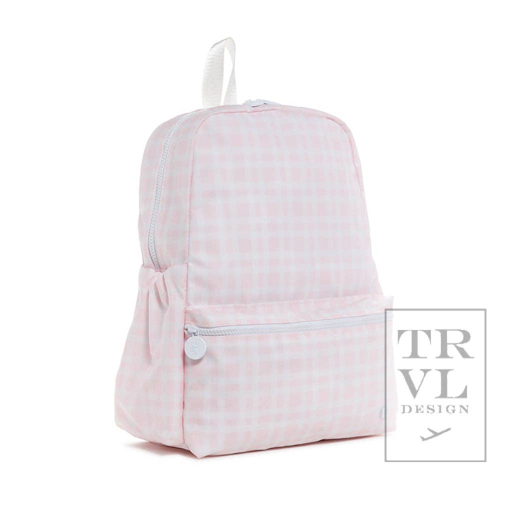 Pimlico Plaid Pink Backpack Trvl