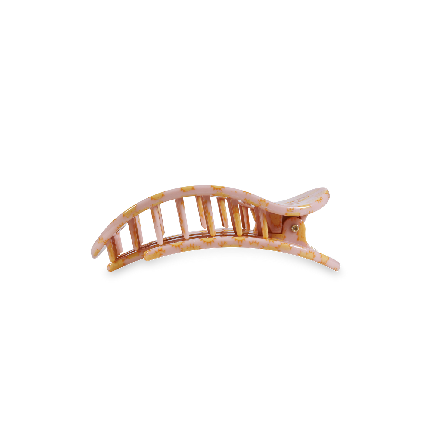 Sunny Days Ahead Round Flat Hair Clip | Small