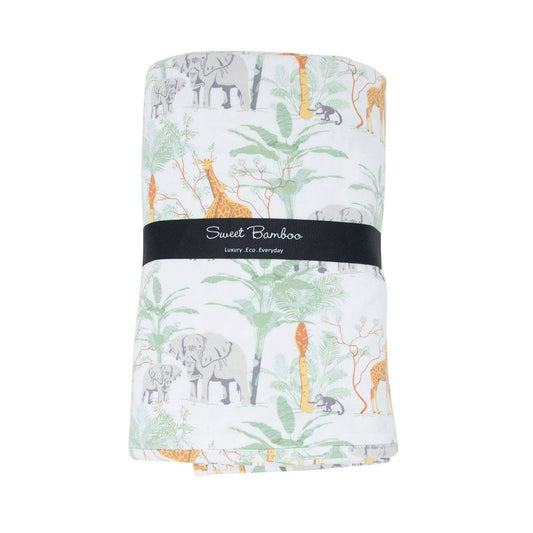 Sweet bamboo Big Kid Blanket - George's Jungle