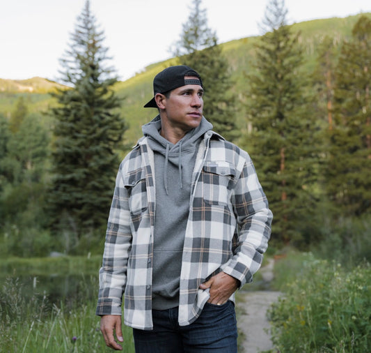 Shacket - Coyote Plaid Burlebo