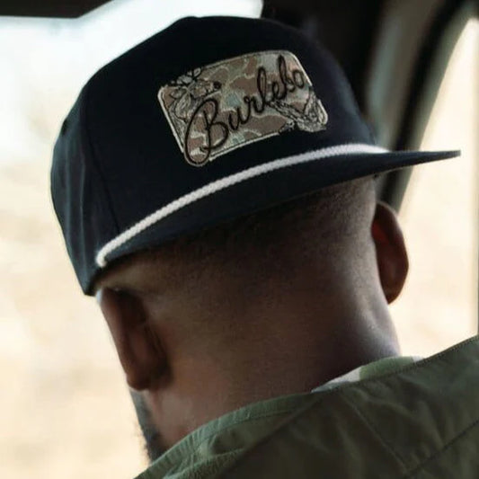 Camo Patch Black Hat Burlebo