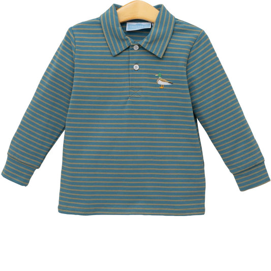Mallard Embroidery Polo- Trotter Street