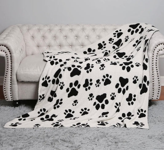 Softest blankets ever paw print