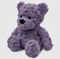 Purple curly bear warmie