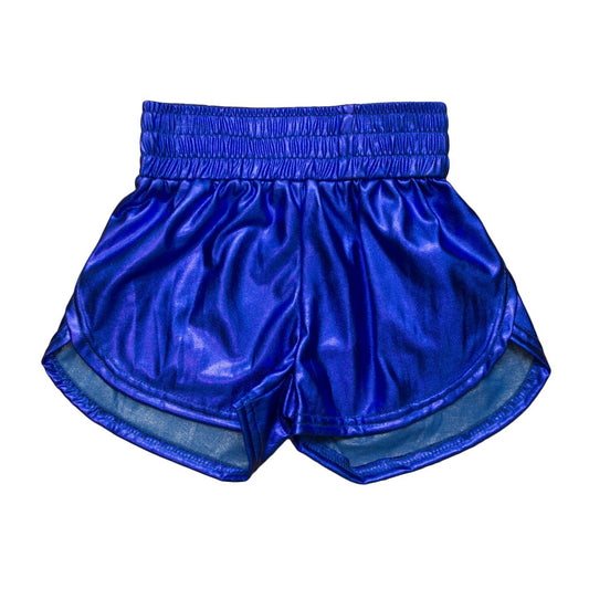 Royal Blue Metalic Short Belle Cher