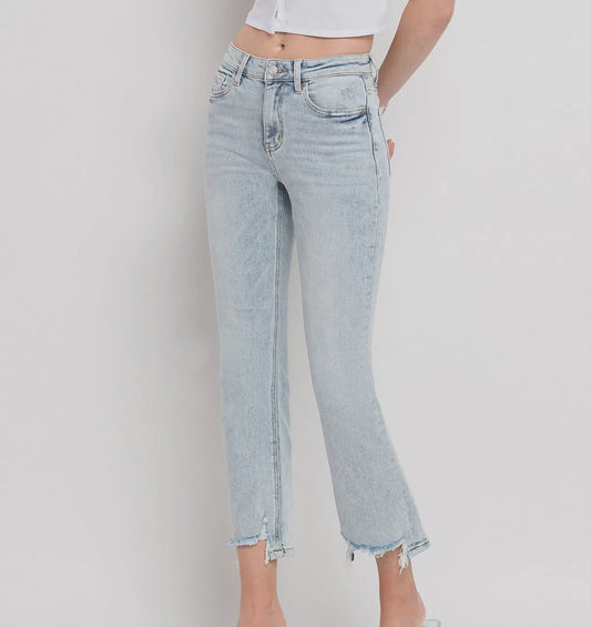 Vervet high rise kick flare jeans