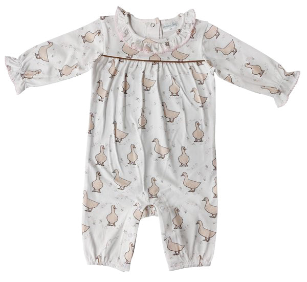 Goosing Around Romper - Jumping Jolly